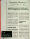 Vorschauseite 1: Rheumatische Erkrankungen - Erkrankungen der Matrix