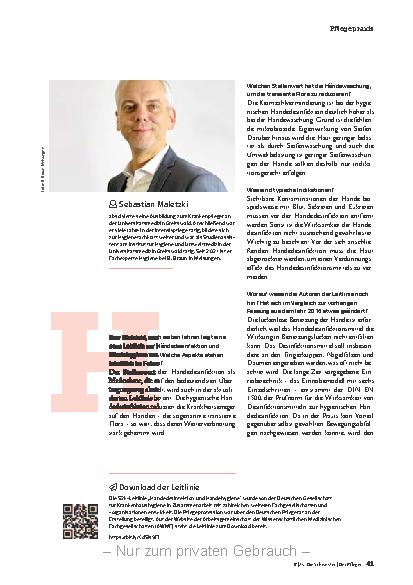 Vorschauseite 2: Bei der Einwirkzeit bleibt vorerst alles beim Alten.