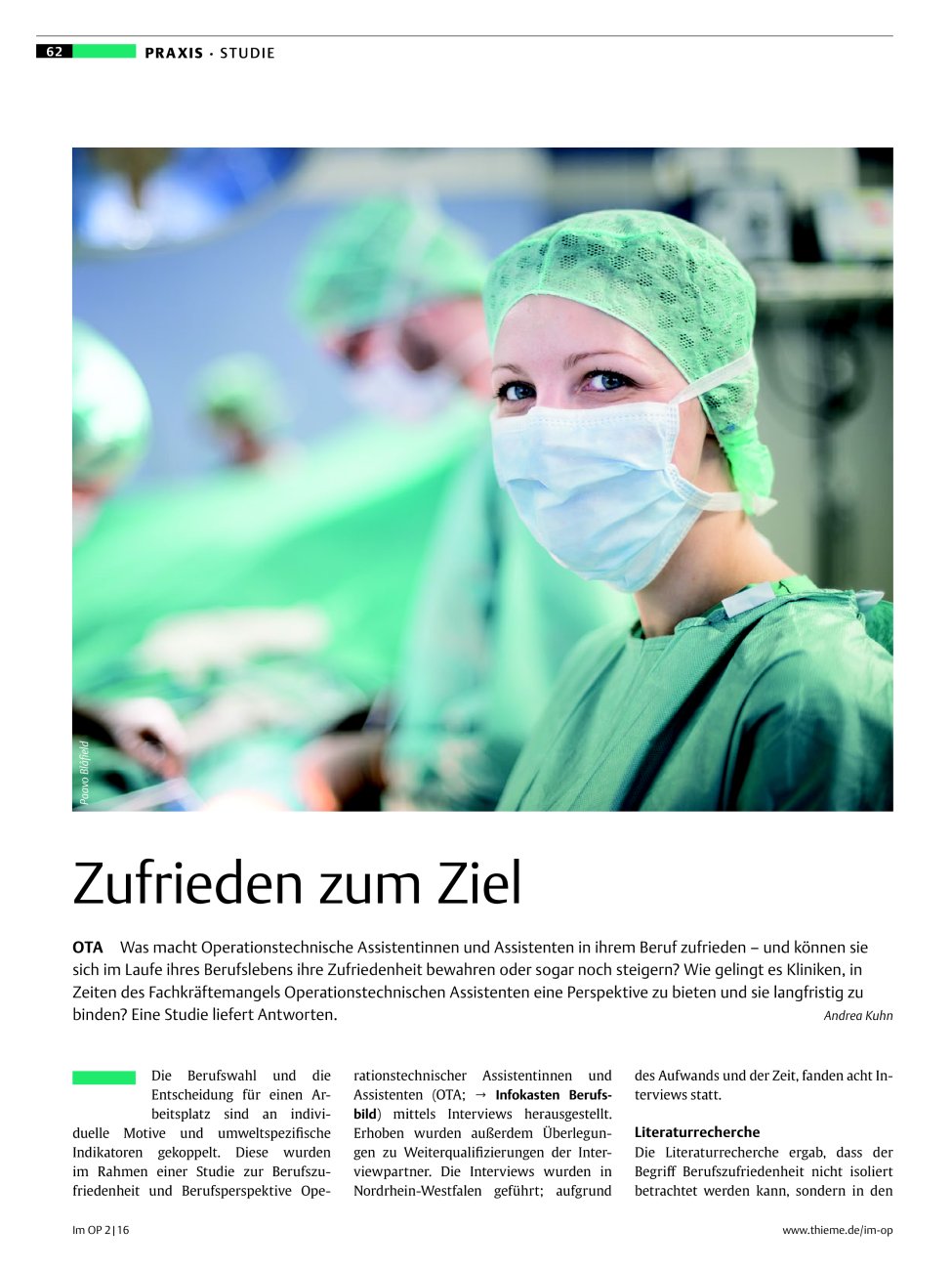 Vorschauseite 1: Zufrieden zum Ziel