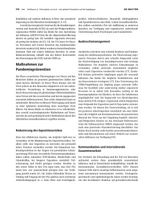 Vorschauseite 2: Think global, act local – eine globale Perspektive auf die Vogelgrippe