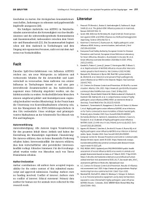 Vorschauseite 3: Think global, act local – eine globale Perspektive auf die Vogelgrippe
