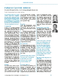 Vorschauseite 1: Palliative Care früh initiieren. Die Vermittlungsfunktion von Onkologiepflegefachpersonen.