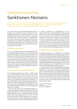 Vorschauseite 4: Nachrichten, Positionen, Berichte Gute Reha muss sich lohnen!