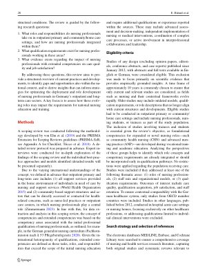 Vorschauseite 4: Kompetenzen und Aufgaben des Pflegepersonals in der ambulanten und gemeindenahen Primärund Langzeitversorgung: ein Scoping-Review