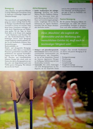 Vorschauseite 4: Mit den fünf Säulen der Kneipp-Therapie gesund altern-Mehr als nur Wassertreten