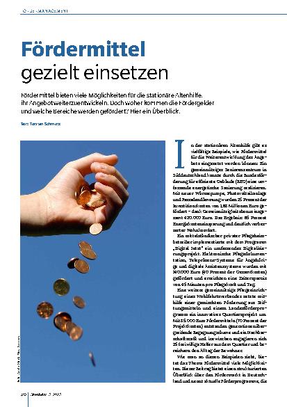Vorschauseite 1: Fördermittel gezielt einsetzen