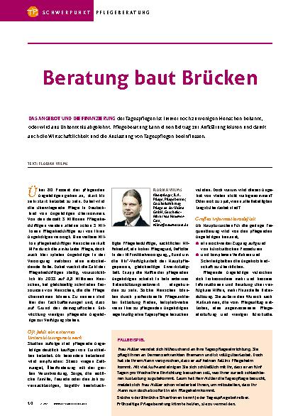 Vorschauseite 1: Beratung baut Brücken