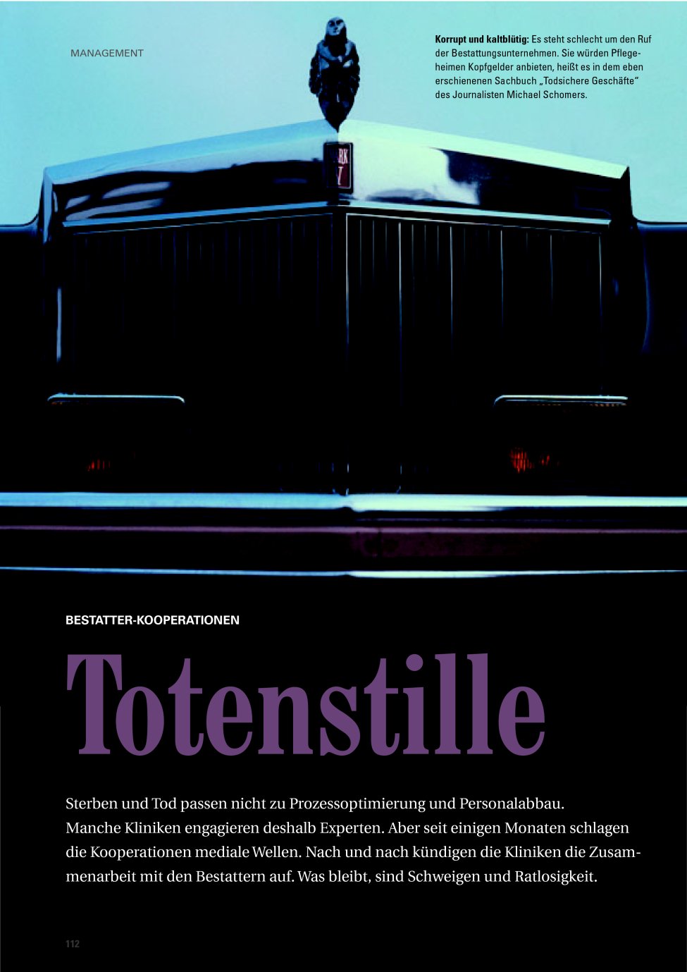 Vorschauseite 1: Totenstille