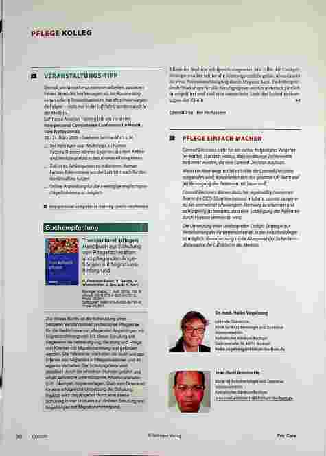 Vorschauseite 3: "Cockpit-Strategie" in der Anästhesiologie