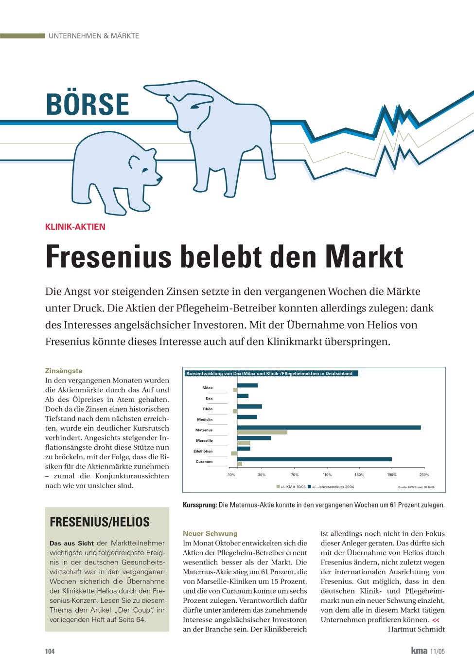 Vorschauseite 1: Fresenius belebt den Markt