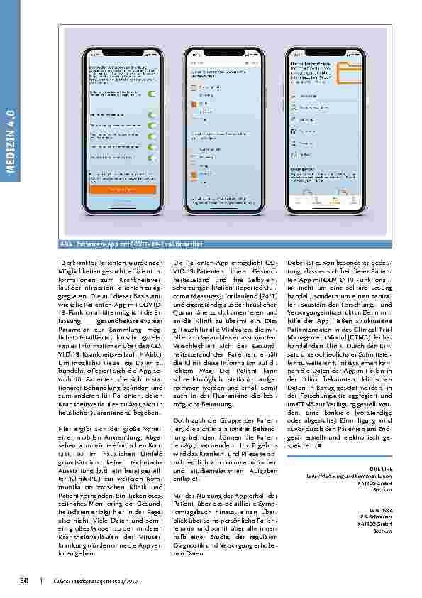 Vorschauseite 3: Die smarte Revolution: Wie Patienten mit ihren Smartphones die Digitalisierung des Gesundheitswesens neu befeuern