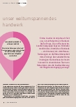 Vorschauseite 1: Unser weltumspannendes Handwerk