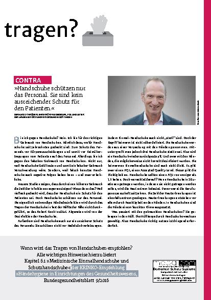 Vorschauseite 2: Handschuhe tragen?