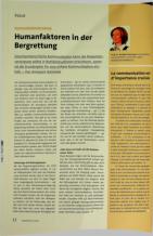 Vorschauseite 1: Humanfaktoren in der Bergrettung