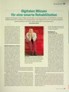 Vorschauseite 1: Digitales Wissen für eine smarte Rehabilitation