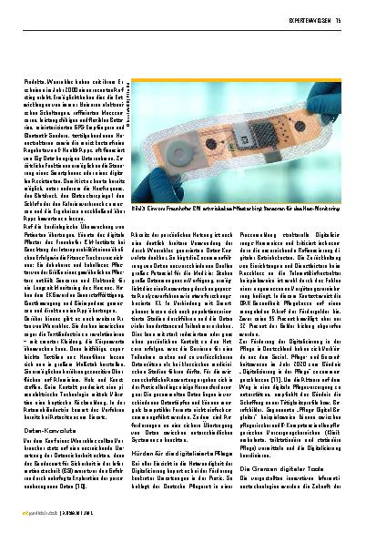 Vorschauseite 5: Digitale Helfer in der Pflege