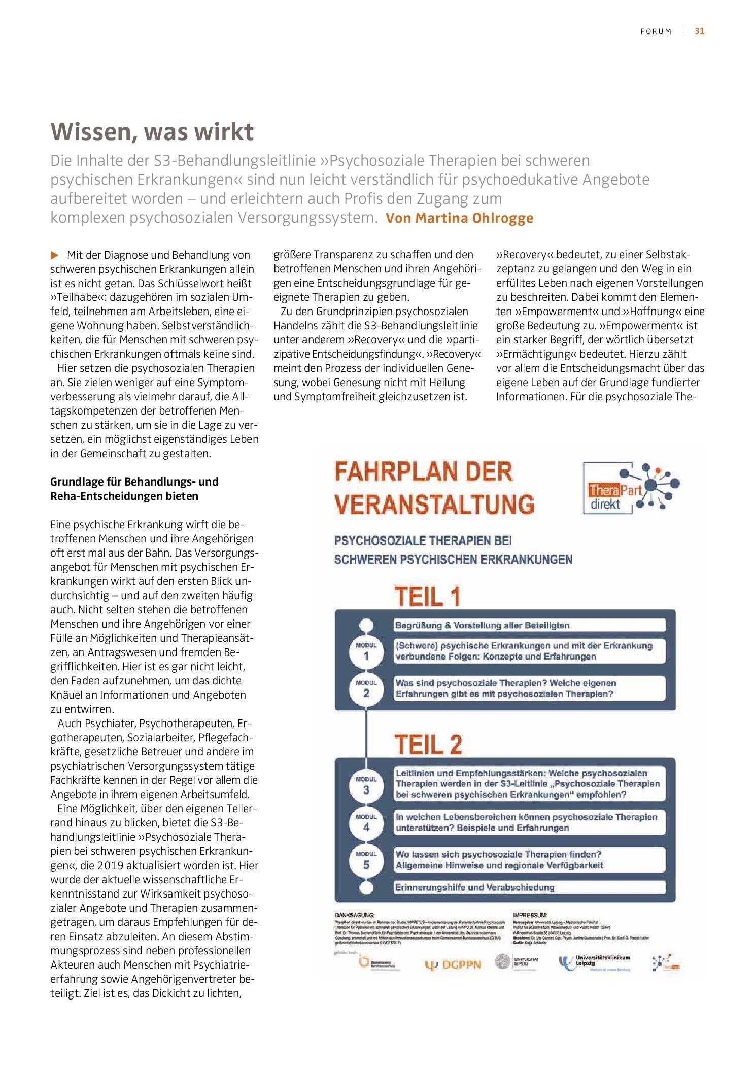 Vorschauseite 1: Wissen, was wirkt
