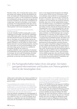 Vorschauseite 3: Geriatrie in Notaufnahmen „Es fehlen Anreize“