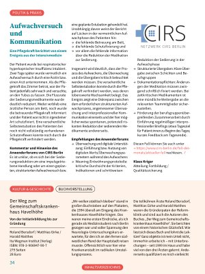 Vorschauseite 1: Der Weg zum Gemeinschaftskrankenhaus Havelhöhe Buchvorstellung