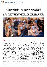 Vorschauseite 1: Generalistik - wie geht es weiter?