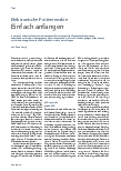 Vorschauseite 1: Elektronische Patientenakte. Einfach anfangen.