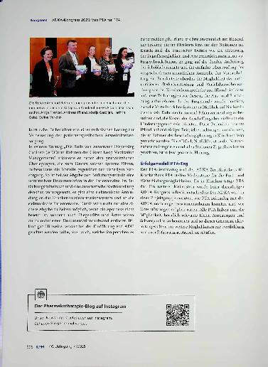 Vorschauseite 3: Kongress Berlin: Krankenhaus-PTA im Zentrum Von PTA für PTA: Fortbildung zum 50. ADKA-Kongress in Berlin