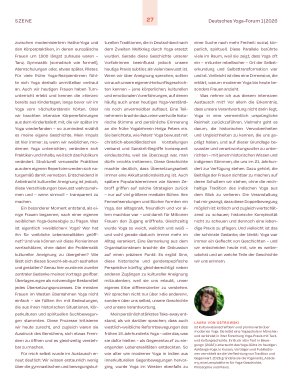 Vorschauseite 2: »Wie weiße Frauen den modernen Yoga prägten – und was wir heute damit machen«