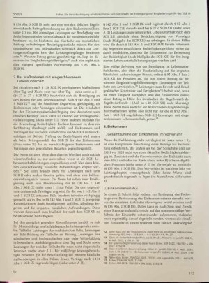 Vorschauseite 5: Die Berücksichtigung von Einkommen und Ver mögen bei Erbringung von Eingliederungs hilfe des SGB IX
