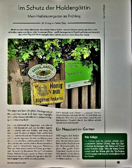 Vorschauseite 1: Im Schutz der Holundergöttin Mein Heilkräutergarten im Frühling