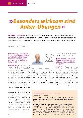 Vorschauseite 1: »Besonders wirksam sind Anker-Übungen.«