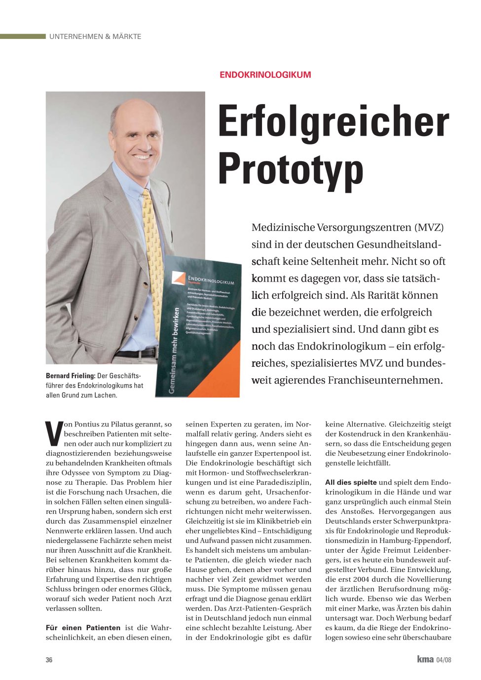 Vorschauseite 1: Erfolgreicher Prototyp