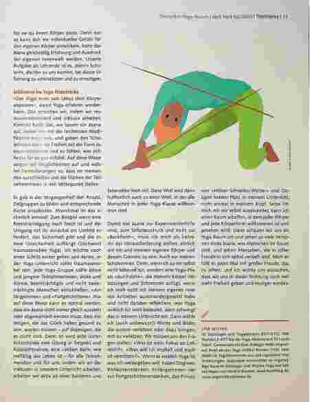 Vorschauseite 4: ESSENZ UND FREIHEIT Wie die Reduktion auf das Wesentliche unseren Yoga-Unterricht öffnet