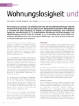 Vorschauseite 1: Wohnungslosigkeit und Physiotherapie