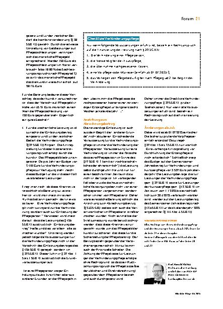 Vorschauseite 2: Wann wird Beratung zum Betrug? Betrug bei Verhinderungspflege und haushaltsnahen Dienstleistungen