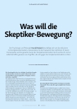 Vorschauseite 2: Was will die Skeptikerbewegung?