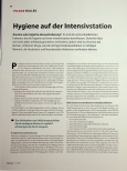 Vorschauseite 1: Hygiene auf der Intensivstation