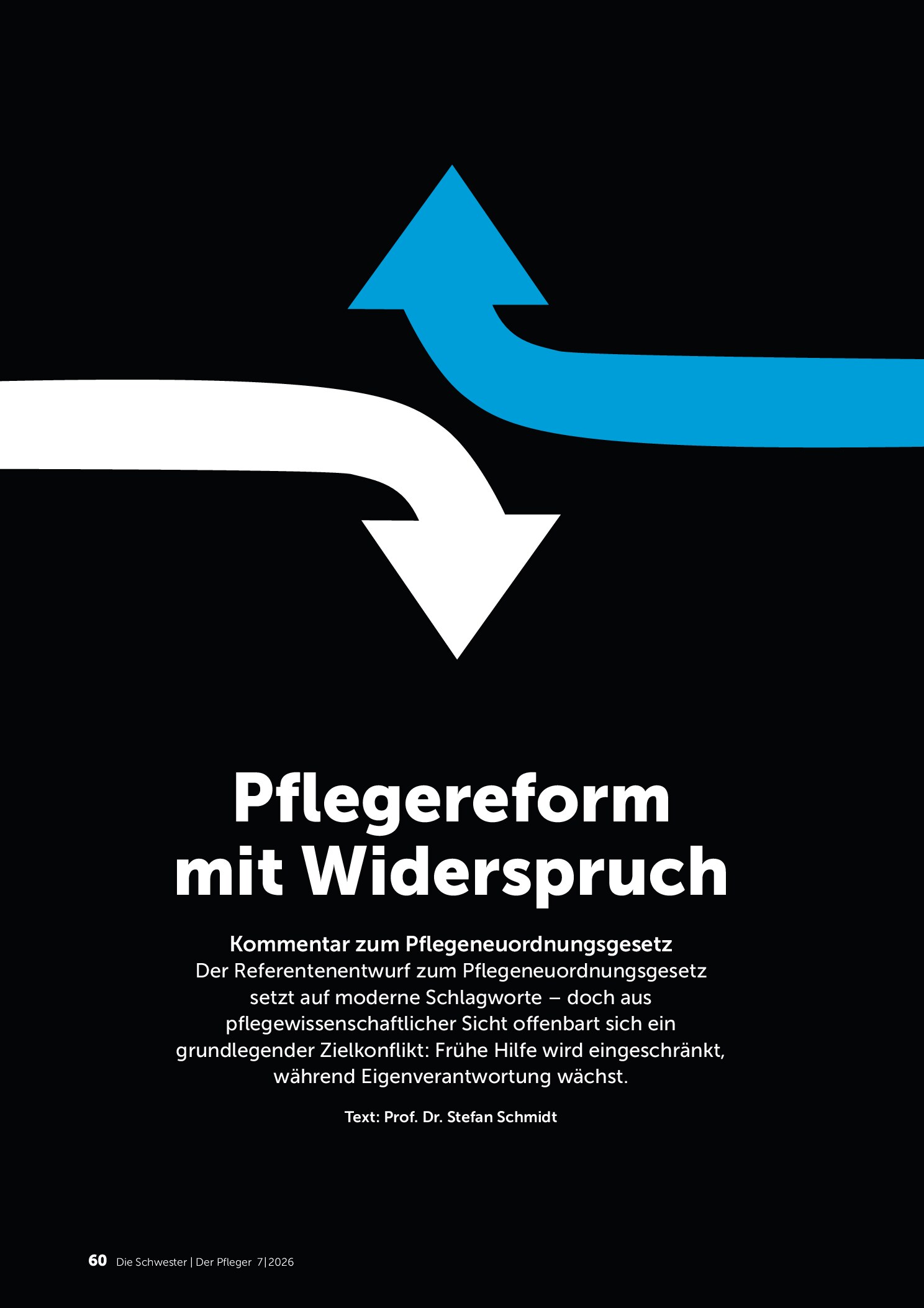 Vorschauseite 1: Pflegereform mit Widerspruch