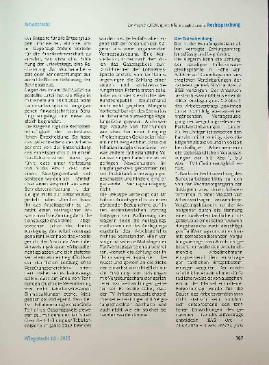 Vorschauseite 5: Zum Anspruch auf Zahlung einer Inflationsausgleichsprämie