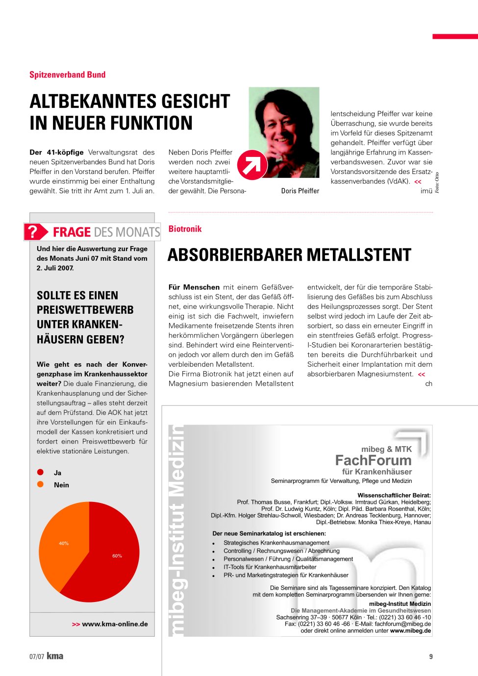 Vorschauseite 1: Absorbierbarer Metallstent