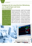 Vorschauseite 1: Umgang mit der psychischen Belastung von Angehörigen auf einer Intensivstation