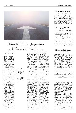 Vorschauseite 1: Eine Fahrt ins Ungewisse