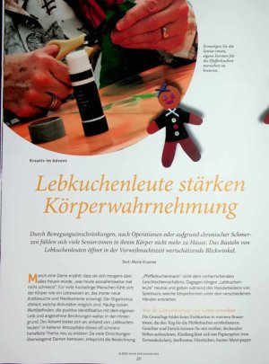 Vorschauseite 1: Lebkuchenleute stärken Körperwahrnehmung