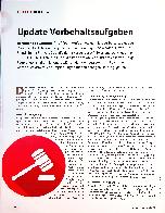 Vorschauseite 1: Update Vorbehaltsaufgaben