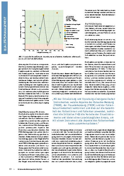 Vorschauseite 3: Patientenzentrierung und Outcome in einem Befragungsinstrument
