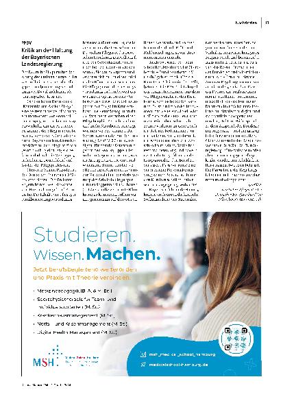 Vorschauseite 3: Nachruf auf Naomi Feil: Nicht abschreiben, sondern validieren.