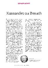 Vorschauseite 1: Kassandra zu Besuch