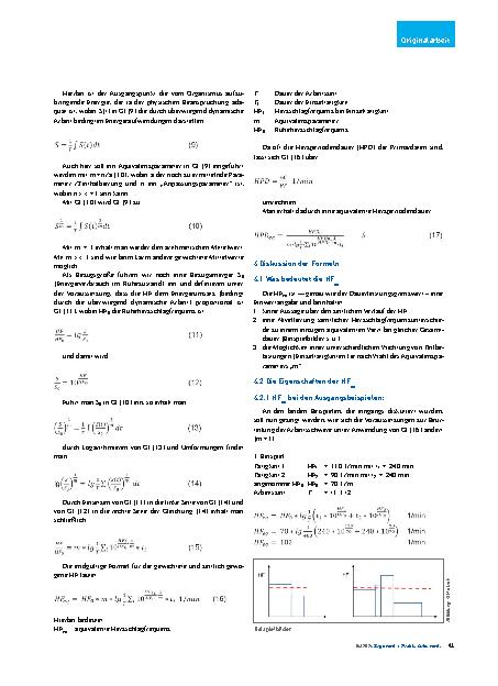Vorschauseite 4: Eine Methode zur biologisch angepassten Beurteilung der Herzfrequenz unter Arbeitsbelastung.