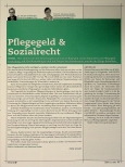 Vorschauseite 1: Pflegegeld & Sozialrecht