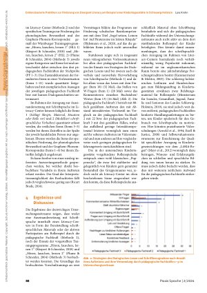 Vorschauseite 6: Evidenzbasierte Praktiken zur Förderung von Emergent Literacy am Beispiel einer Kindertagesstätte in Schleswig-Holstein