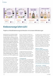 Vorschauseite 1: Krebsvorsorge lohnt sich! Projekt zur Krebsfrüherkennung bei Menschen mit schweren Behinderungen